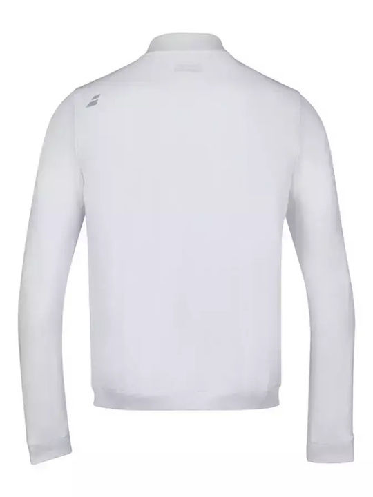 Babolat Men's Sweatshirt Jacket White