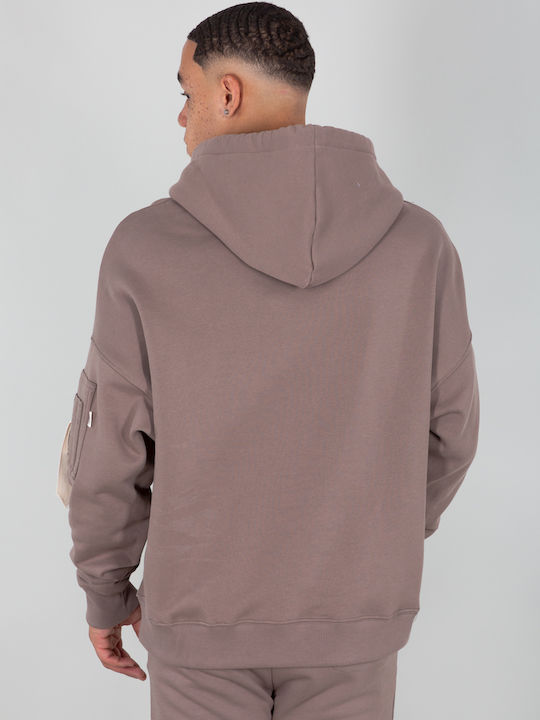 HOODY Sweatshirt mit Kapuze Braun