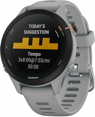 Garmin Forerunner 255s 41mm Αδιάβροχο Smartwatch με Παλμογράφο