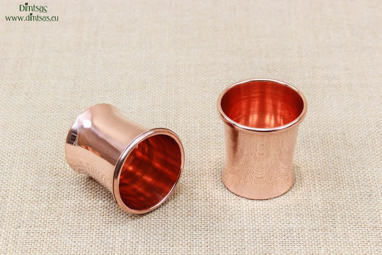 2 Медни Чаши Розово Злато 170ml