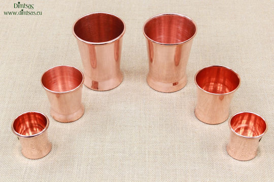 2 Медни Чаши Розово Злато 170ml