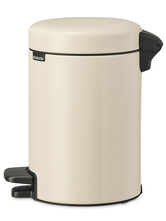 Brabantia Μεταλλικό Καλαθάκι Μπάνιου 3lt Μπεζ