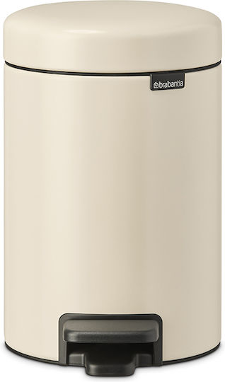 Brabantia Μεταλλικό Καλαθάκι Μπάνιου 3lt Μπεζ Brabantia Μεταλλικό Καλαθάκι Μπάνιου 3lt Μπεζ