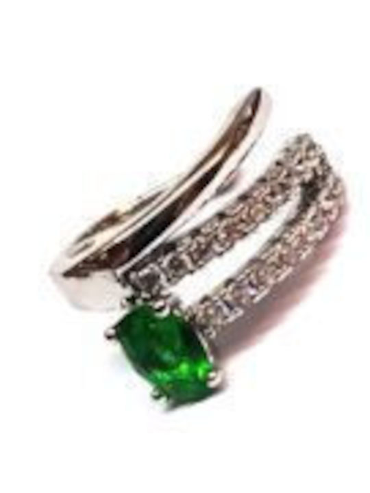 Amalfi Accessories Einzelner Ohrring Cuff aus Stahl Vergoldet