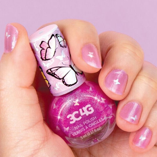 Make It Real Butterfly Glitter Παιδικά Μανό 5τμχ