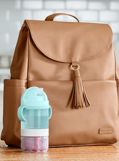Skip Hop Sip 'n Snack Set Παιδικό Παγούρι Πλαστικό Γαλάζιο (Διάφορα Σχέδια/Χρώματα)