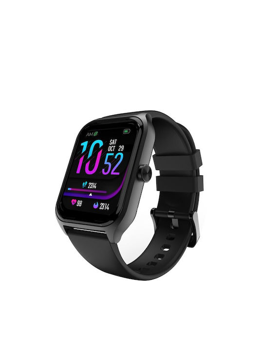 HiFuture Ultra2 Pro 45mm Smartwatch with Heart Rate Monitor (Black)