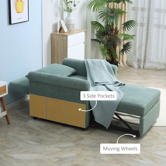 Schlafsessel Grün 96x84.5x87.5cm