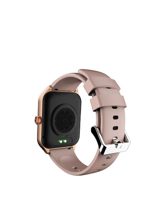 HiFuture Ultra2 Pro 45mm Smartwatch με Παλμογράφο (Ροζ)