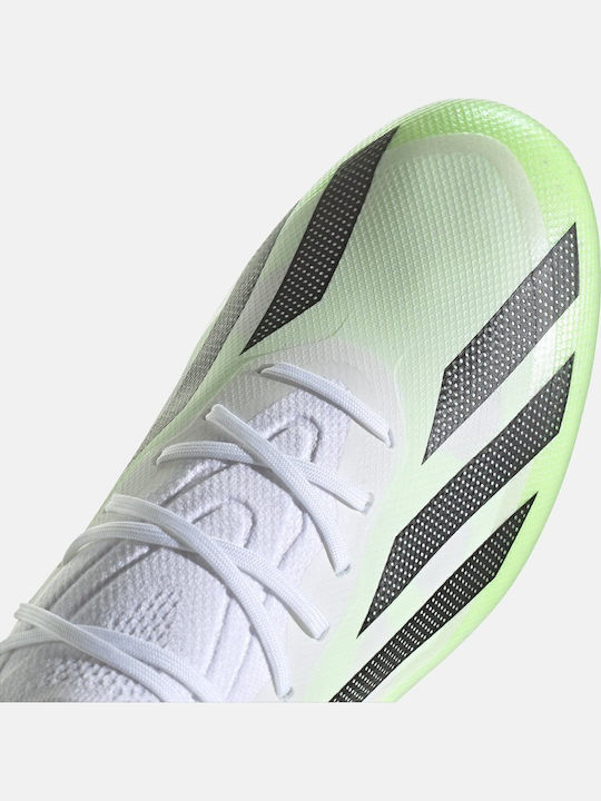 adidas X Crazyfast.1 Football Shoes with Cleats White