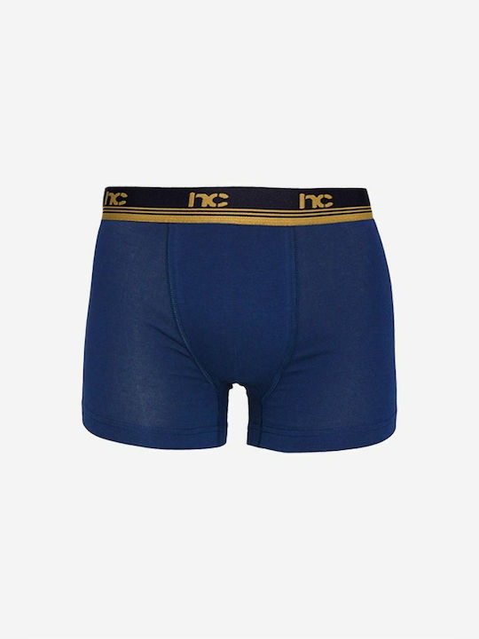 Nina Club Herren Boxershorts Blue/Gold 1Packung