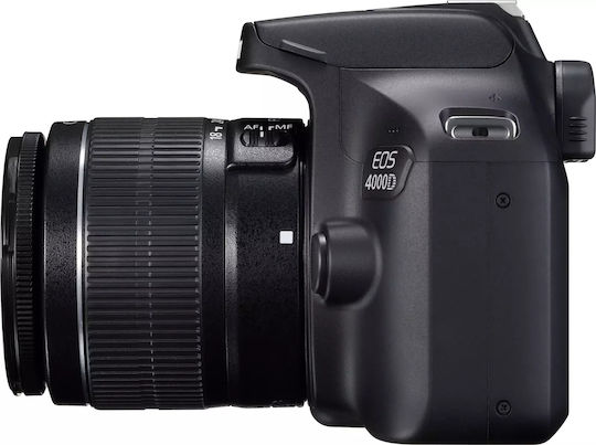 Canon DSLR Camera EOS 4000D Crop Frame Black
