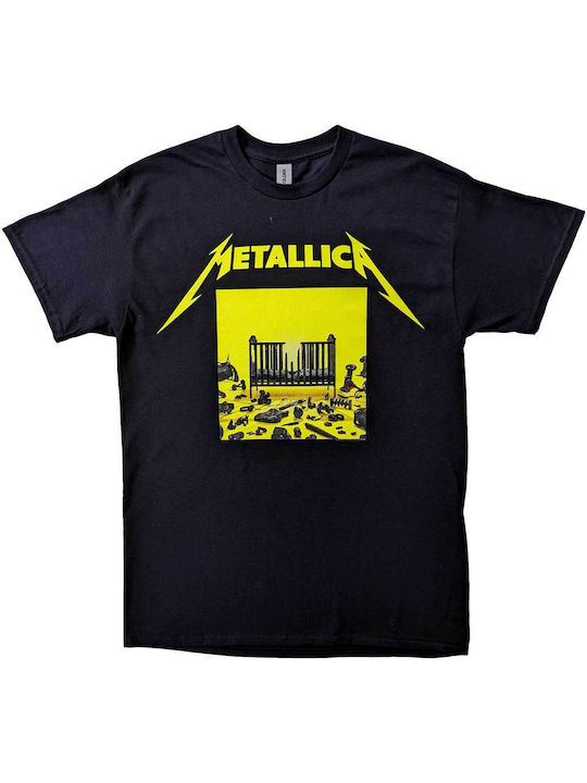 T-shirt Metallica Cover σε Μαύρο χρώμα