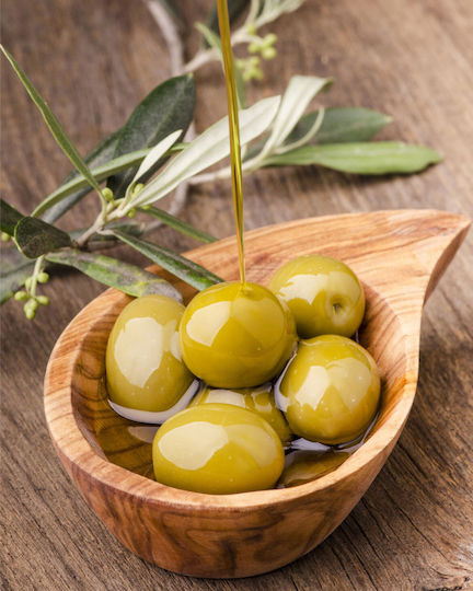 Family Farms Organic Green Olives 800gr