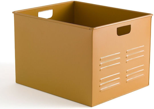 La Redoute Interieurs Metallisch Aufbewahrungsbox Grün 45x37x30cm 1Stück