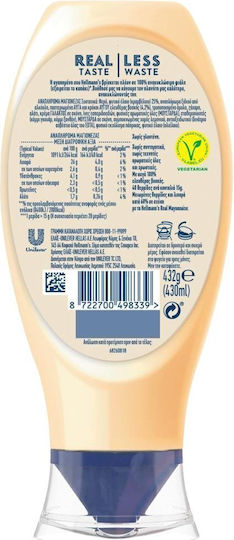 Hellmann's Μαγιονέζα Light Top Down 430ml