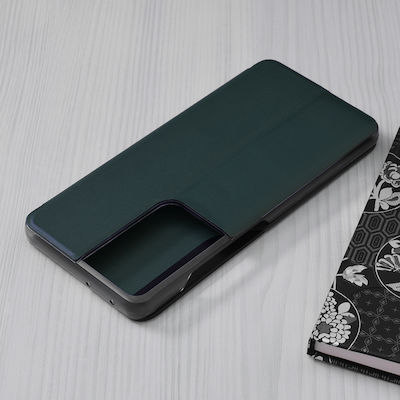 Techsuit eFold Series Book Green (Galaxy S21 Ultra)