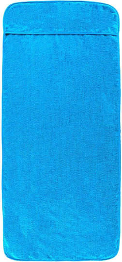 vidaXL Set 2 Hotel Face Towels 135x60 cm 400gsm Turquoise