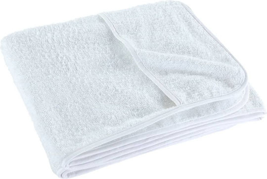 vidaXL Set 6 Hotel Face Towels 135x60 cm 400gsm White