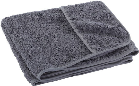 vidaXL Set 2 Hotelhandtücher 200x75 cm Holzkohle Gewicht: 400gsm