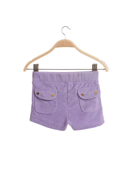 SugarFree Kids Shorts/Bermuda Fabric Purple