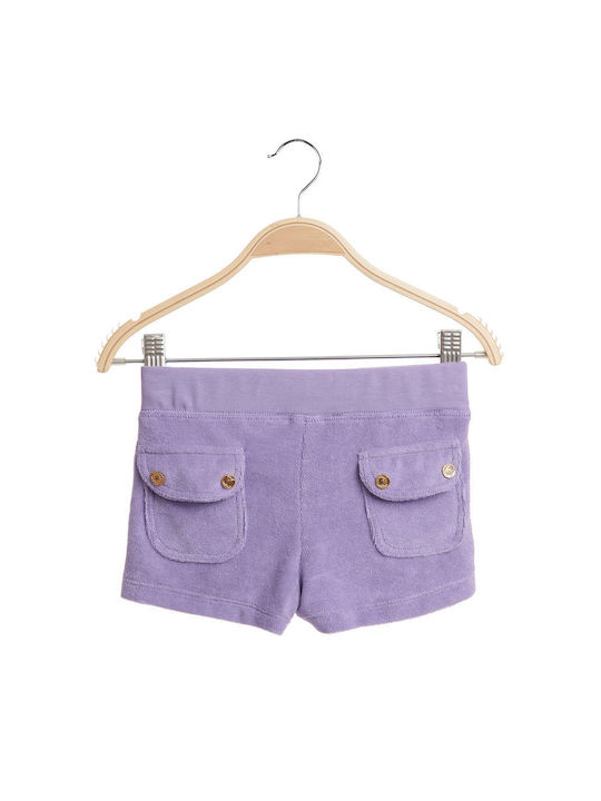 SugarFree Kids Shorts/Bermuda Fabric Purple