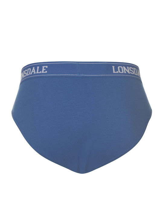 Men's Slips Blue with Patterns 2Pack