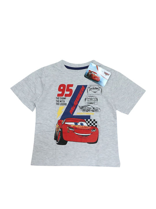Disney Kids' Pajamas Summer Cotton Grey, Navy Cars