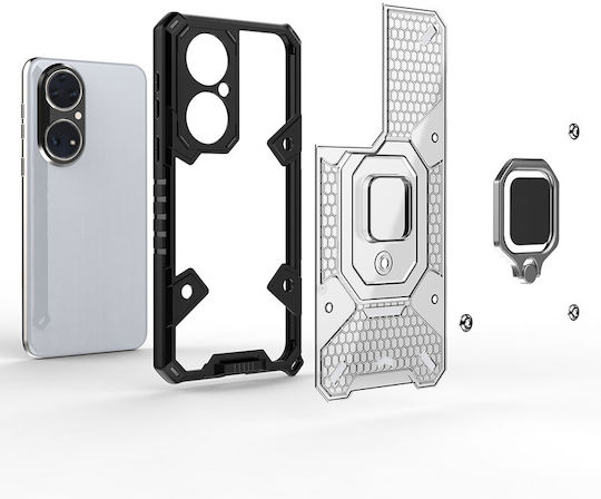 Techsuit Honeycomb Armor Back Cover Σιλικόνης Μπλε (Huawei P50 Pro)