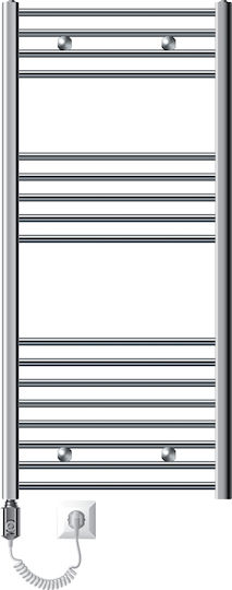 ECD Germany Sahara Електрическа закачалка за кърпи 900W 120x60см Сребрист