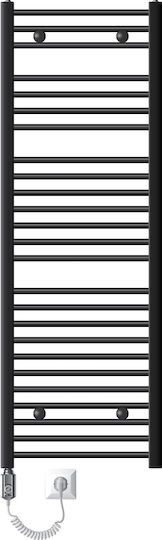 ECD Germany Șină electrică pentru prosoape 1200W 150x50cm Gri