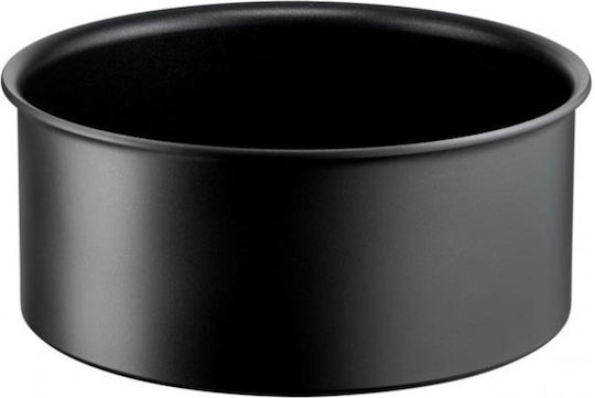 Tefal Ingenio Ultimate Σετ Κατσαρόλες από Αλουμίνιο Μαύρα με Επίστρωση από Πέτρα 3τμχ