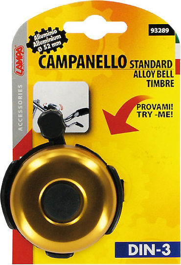 Lampa 9328.9lb Κουδούνι Ποδηλάτου Χρυσό