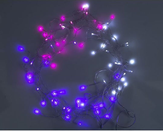Lichterketten LED Lila Typ Vorhang 1Stück