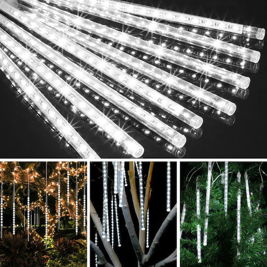 36 Светлини LED 3.3m. Хладен бял тип Метеори 1бр 36 Светлини LED 3.3m. Хладен бял тип Метеори 1бр