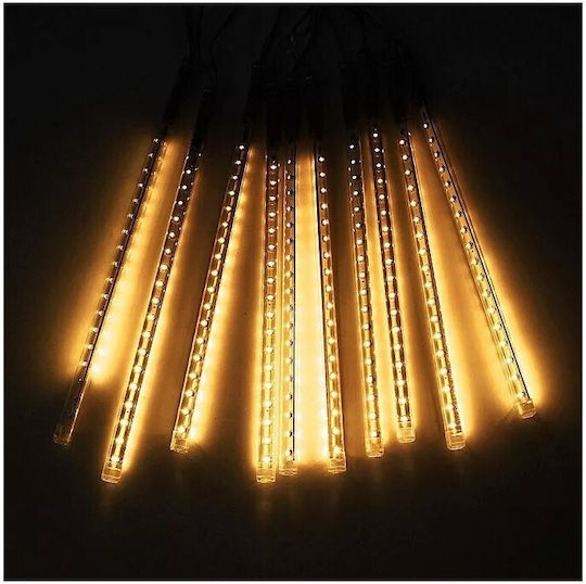 Λαμπάκια LED 3.4μ. x 47εκ. Λευκά τύπου Μετεωρίτης