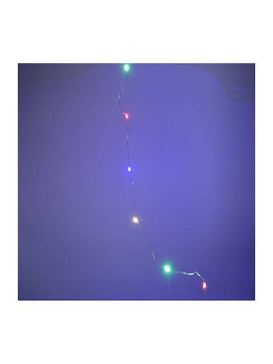 Christmas Lights LED 2m. Multicolor Battery in String