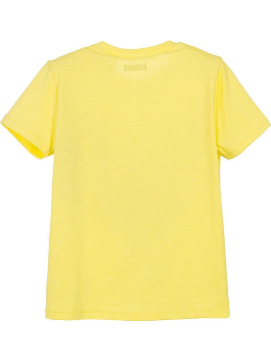 Kinder-T-Shirt Gelb