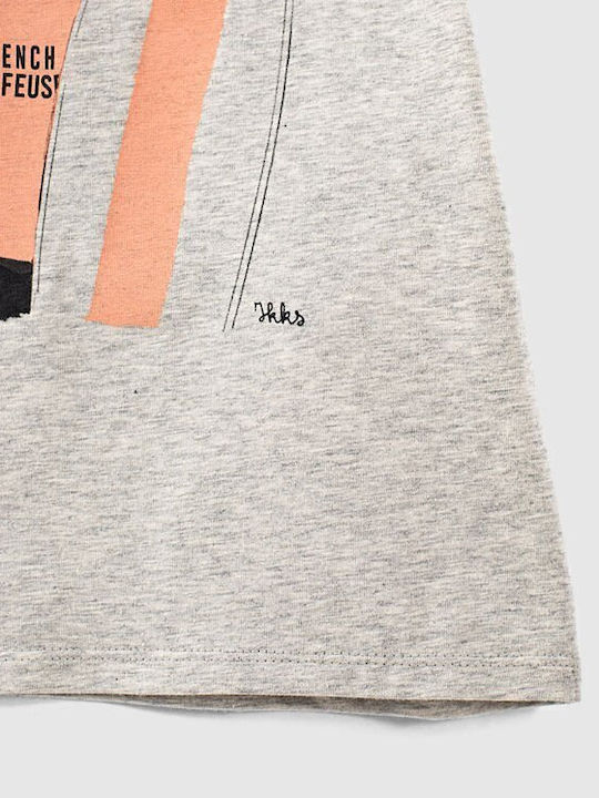 Kinder-T-Shirt Gray