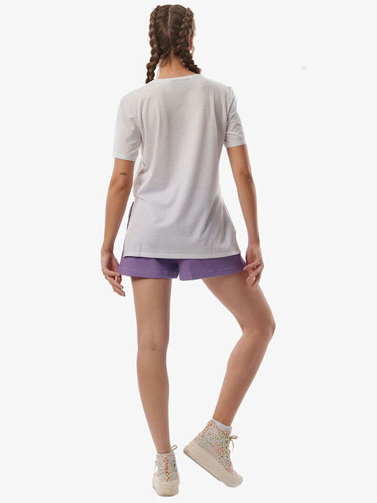 Γυναικείο Αθλητικό T-shirt Λευκό