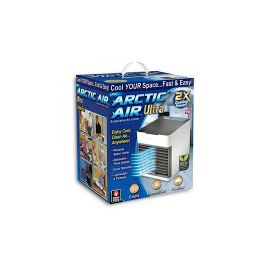 USB Office/Home Mini Air Conditioner with Lighting White Arctic Air Ultra X2 GV-003