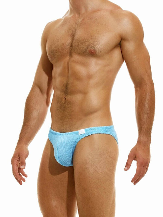 Modus Vivendi Herren Badebekleidung Slip Hellblau