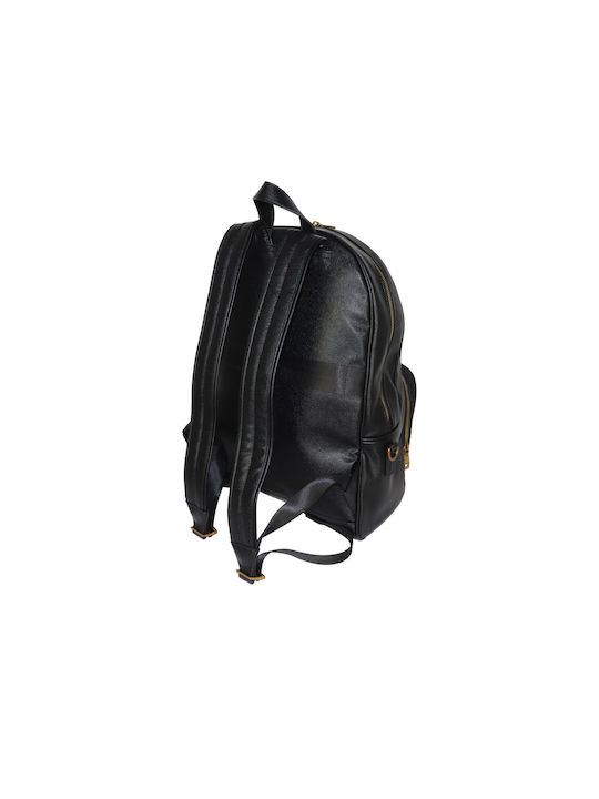 Guess Bărbați Piele Rucsac Negru