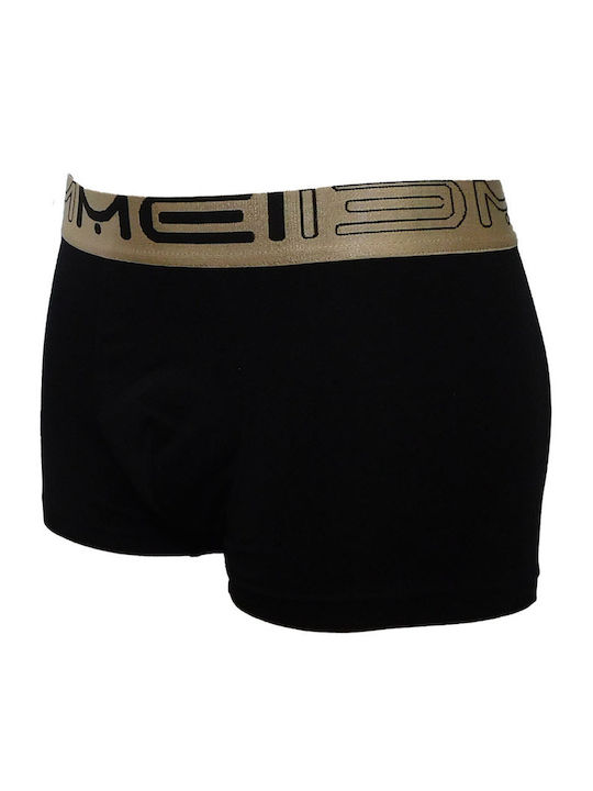 MEI Herren Boxershorts Schwarz 1Packung