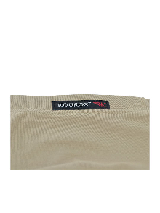 Kouros Herren Slips Beige 1Packung