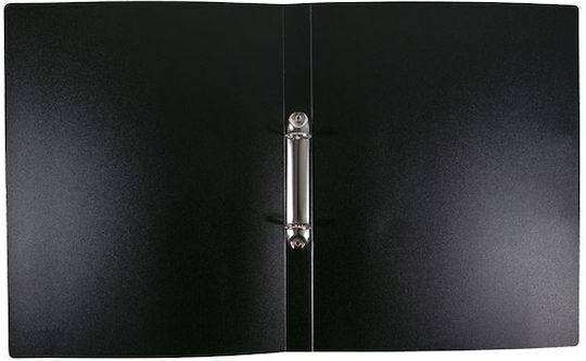 Officenet Clipboard with 2 Rings 2/32 for Paper A4 Black BINDER 1pcs