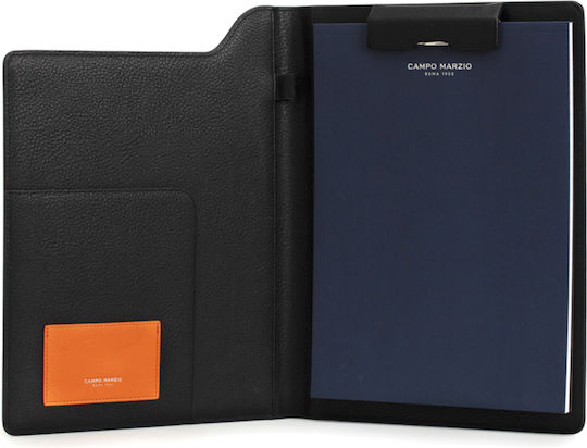 Campo Marzio Clipboard Bifold Conference for Paper A4 Black 1pcs