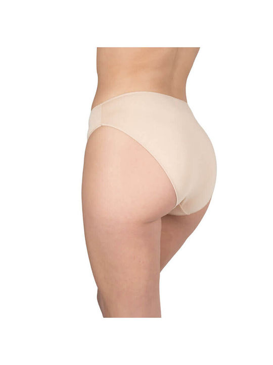 Γυναικεία Slip 3Pack χωρίς Ραφές Μπεζ