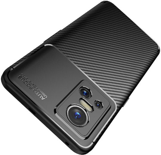 Ancus Autofocus Shock Proof Back Cover Silicone Black (Realme GT Neo 3)