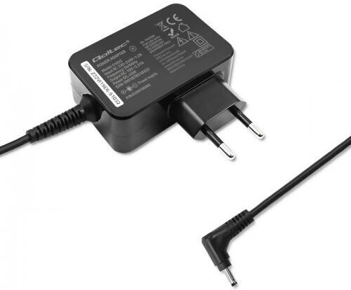 Qoltec Laptop Charger 45W 19V 2.37A for Asus with Detachable Power Cable and with plug set